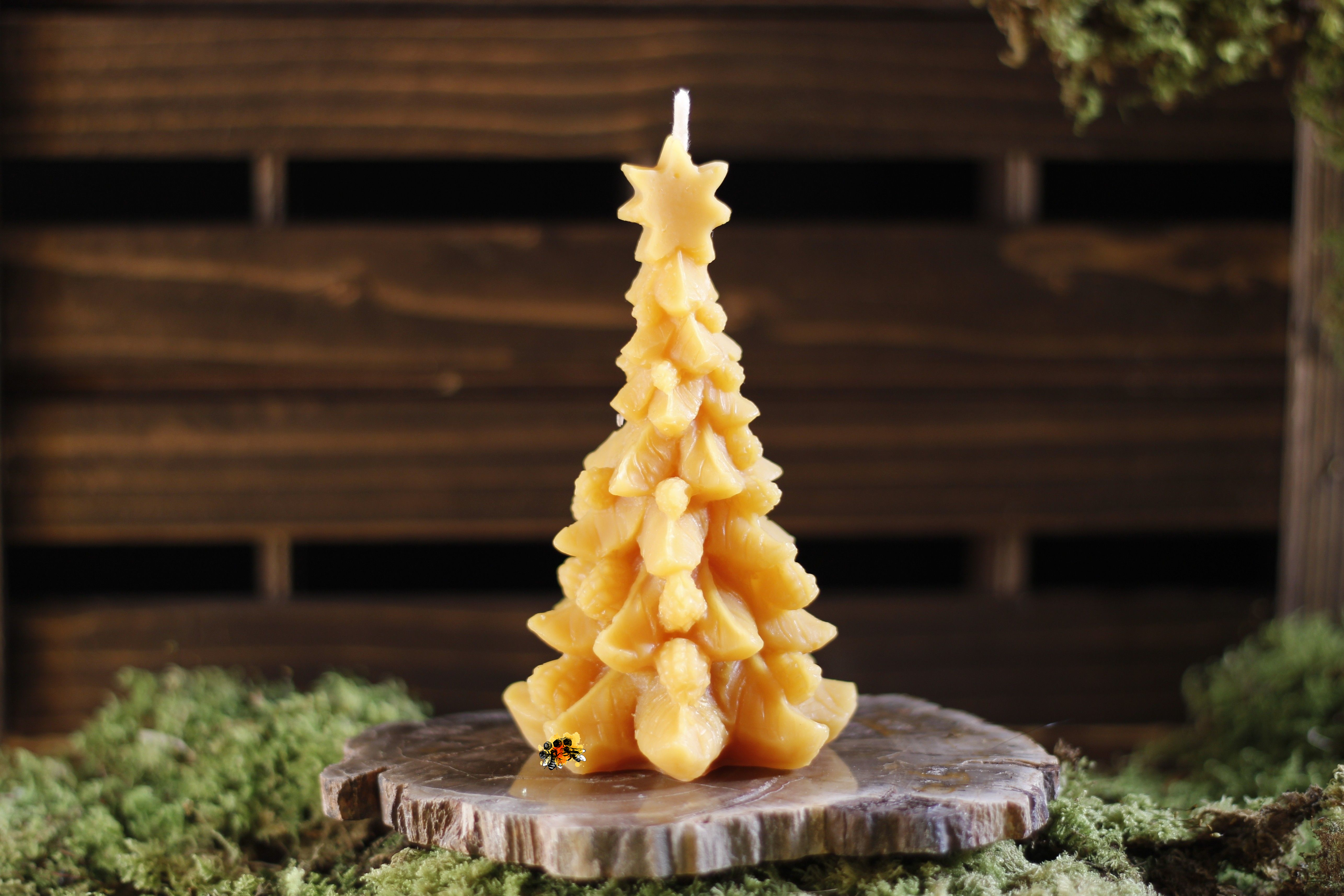 Baum "Christbaum" Bienenwachskerze