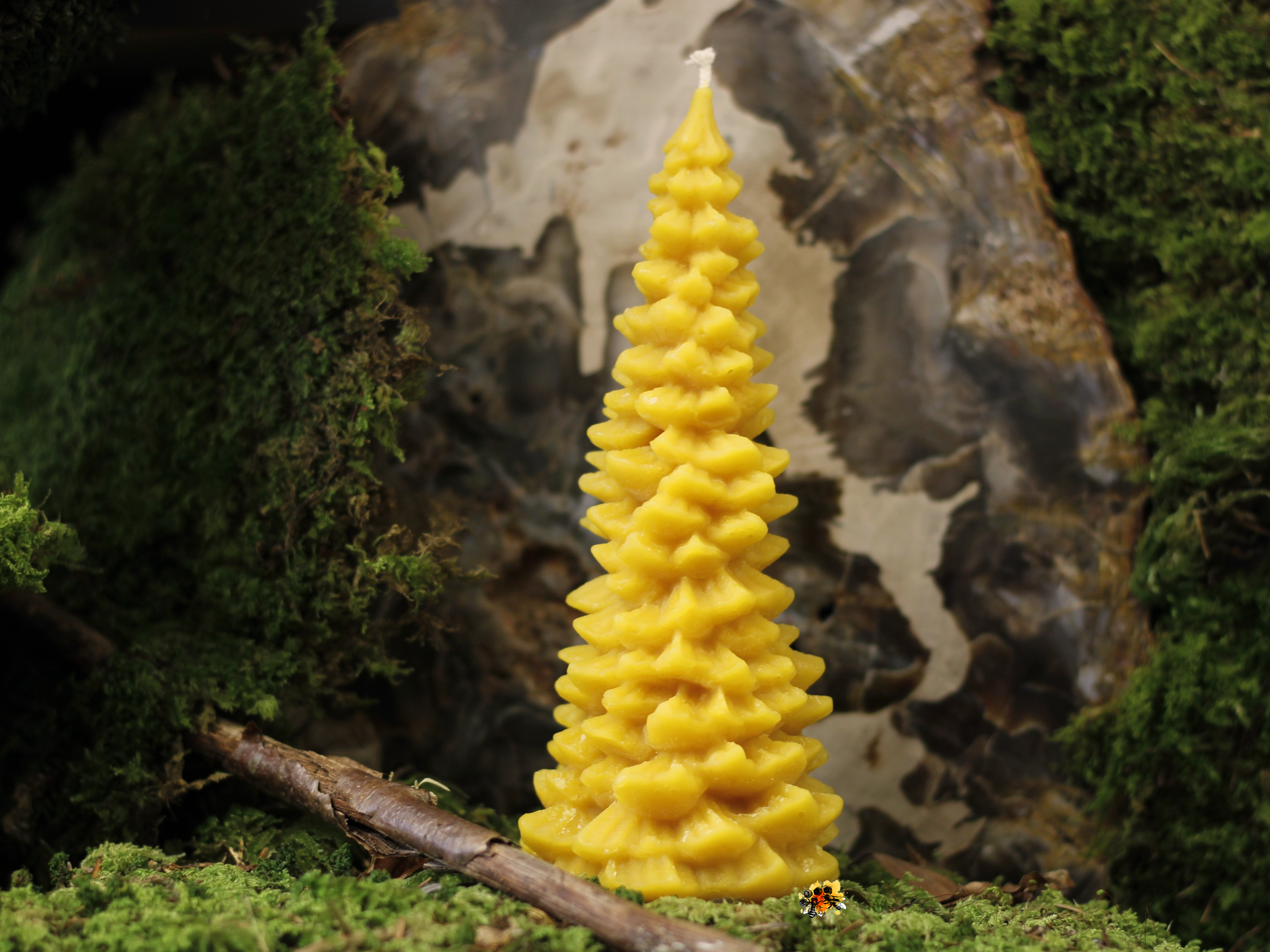 Baum "Tannenbaum" Gr. 2 Bienenwachskerze