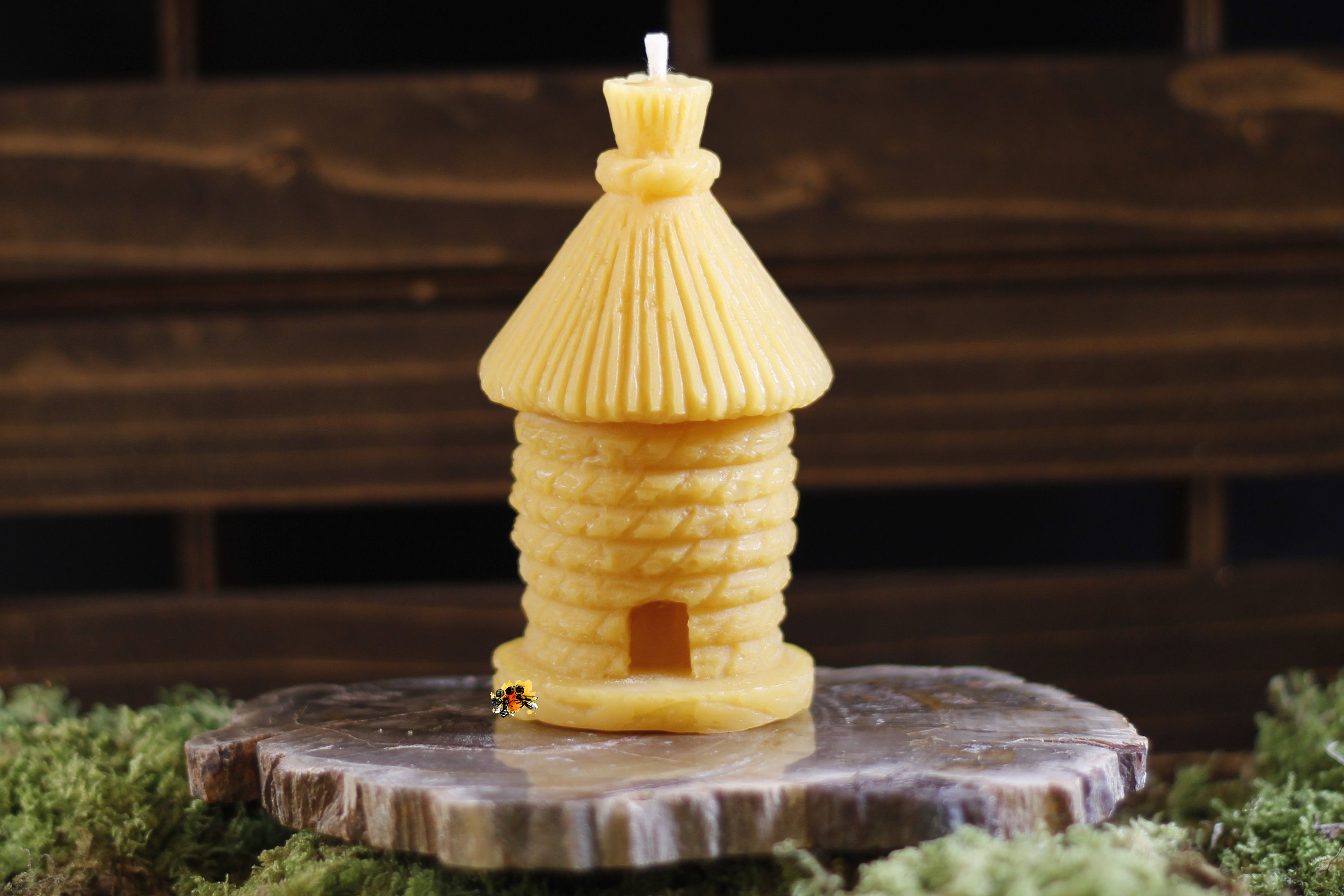 Bienenhaus "Honigheim" Bienenwachskerze