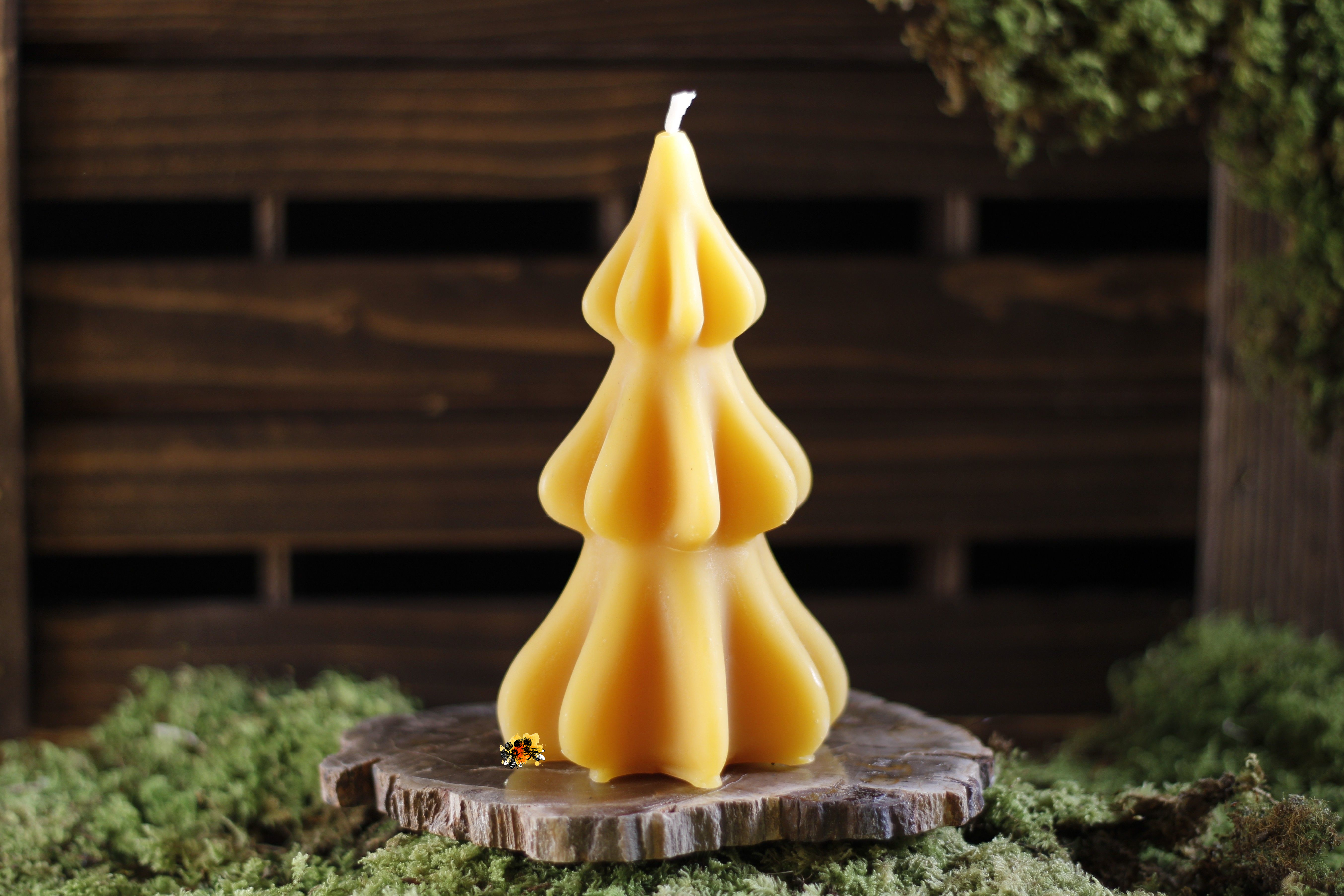 Baum "Festbaum" Gr. 1  Bienenwachskerze