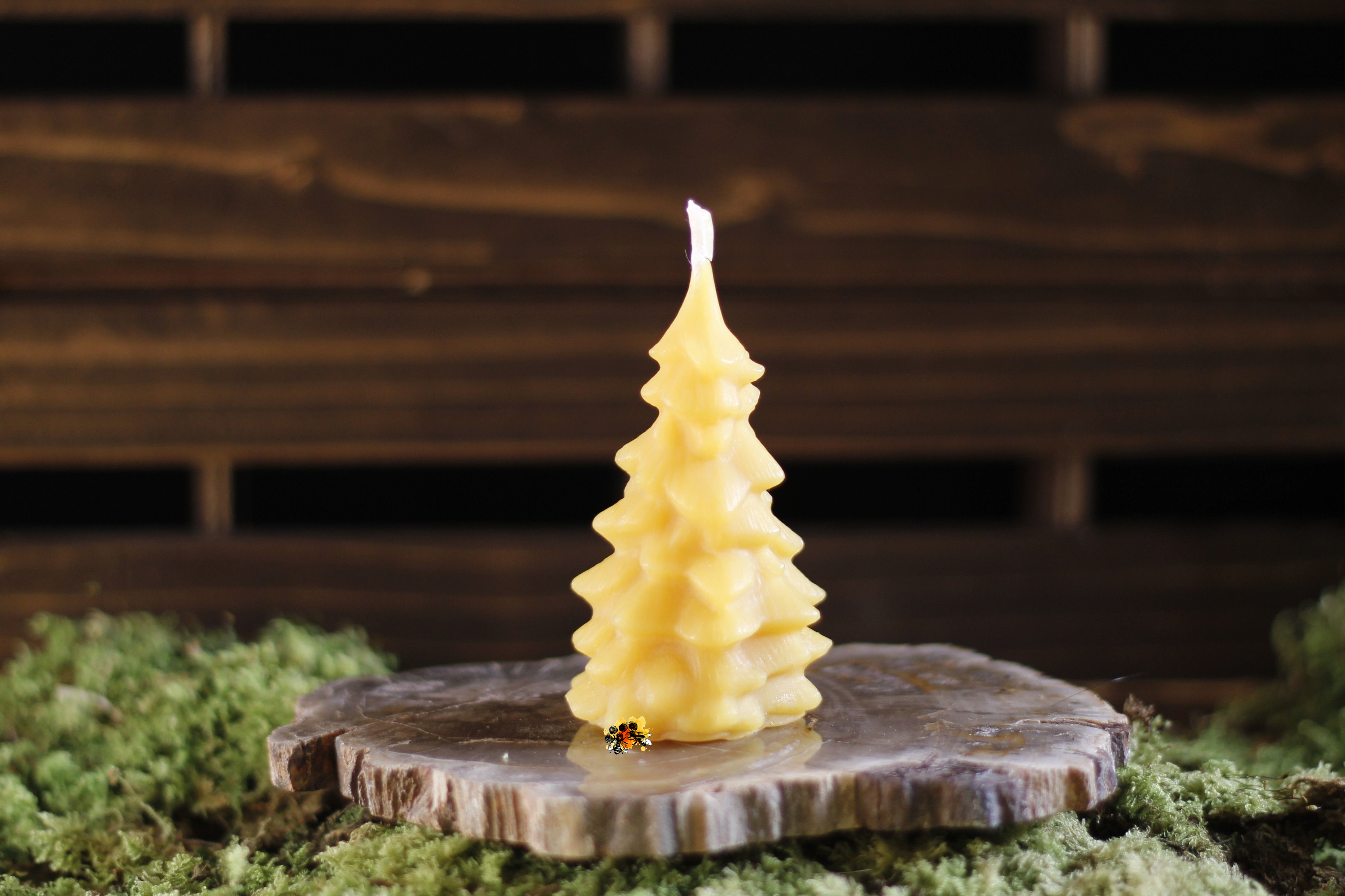 Baum "Christtanne" Bienenwachskerze