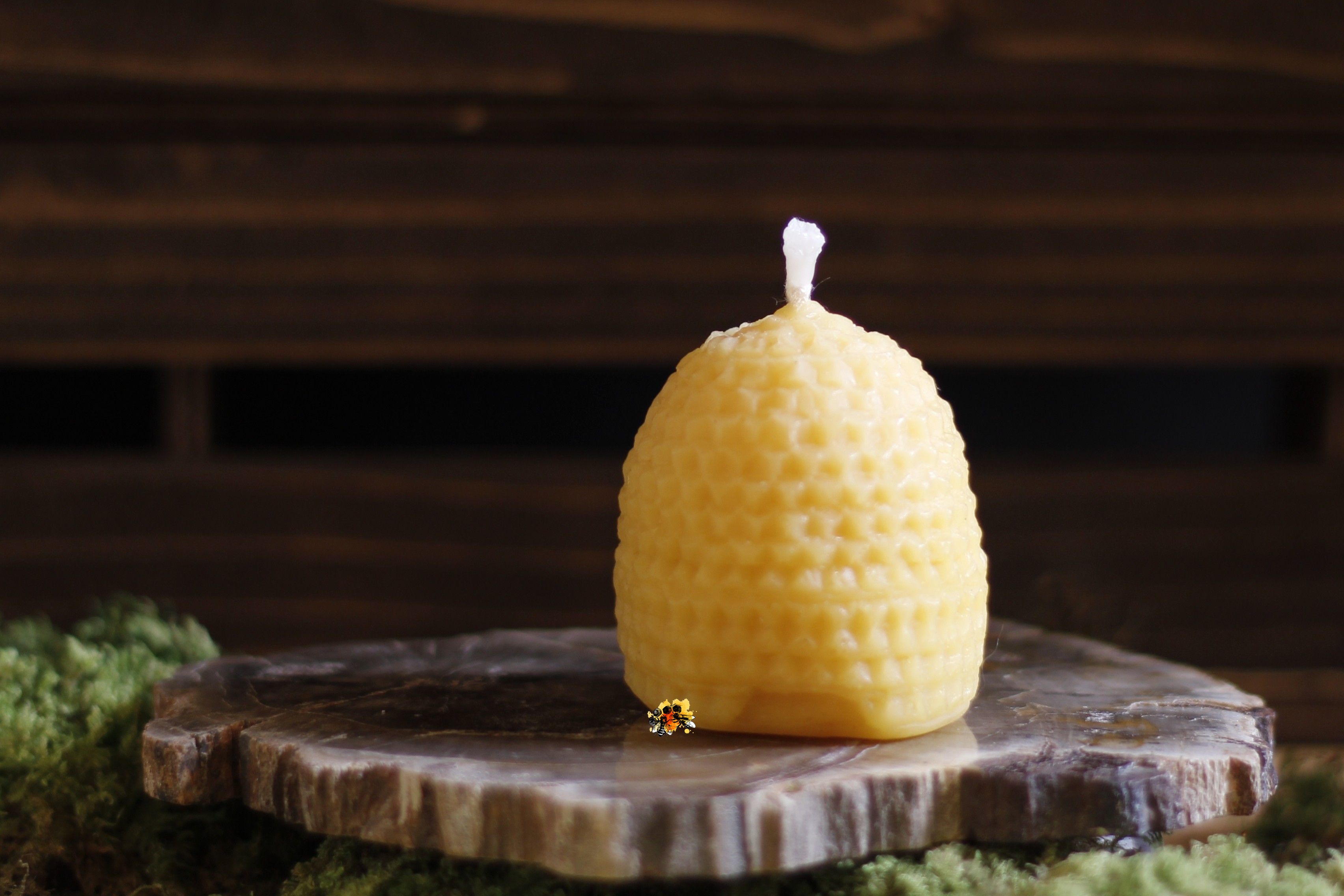 Bienenkorb "Seeblick" Bienenwachskerze