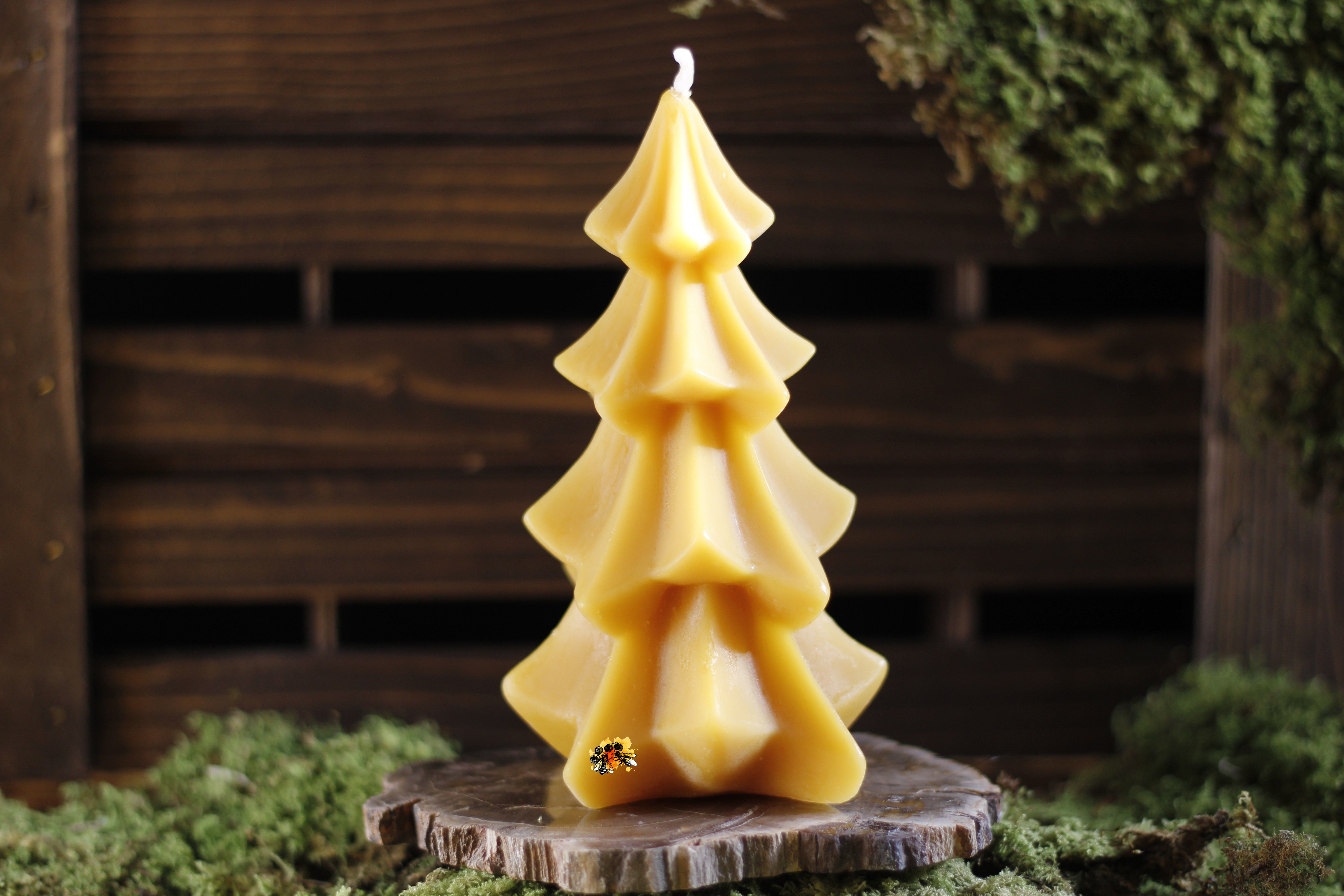 Baum "Winterbaum" Bienenwachskerze